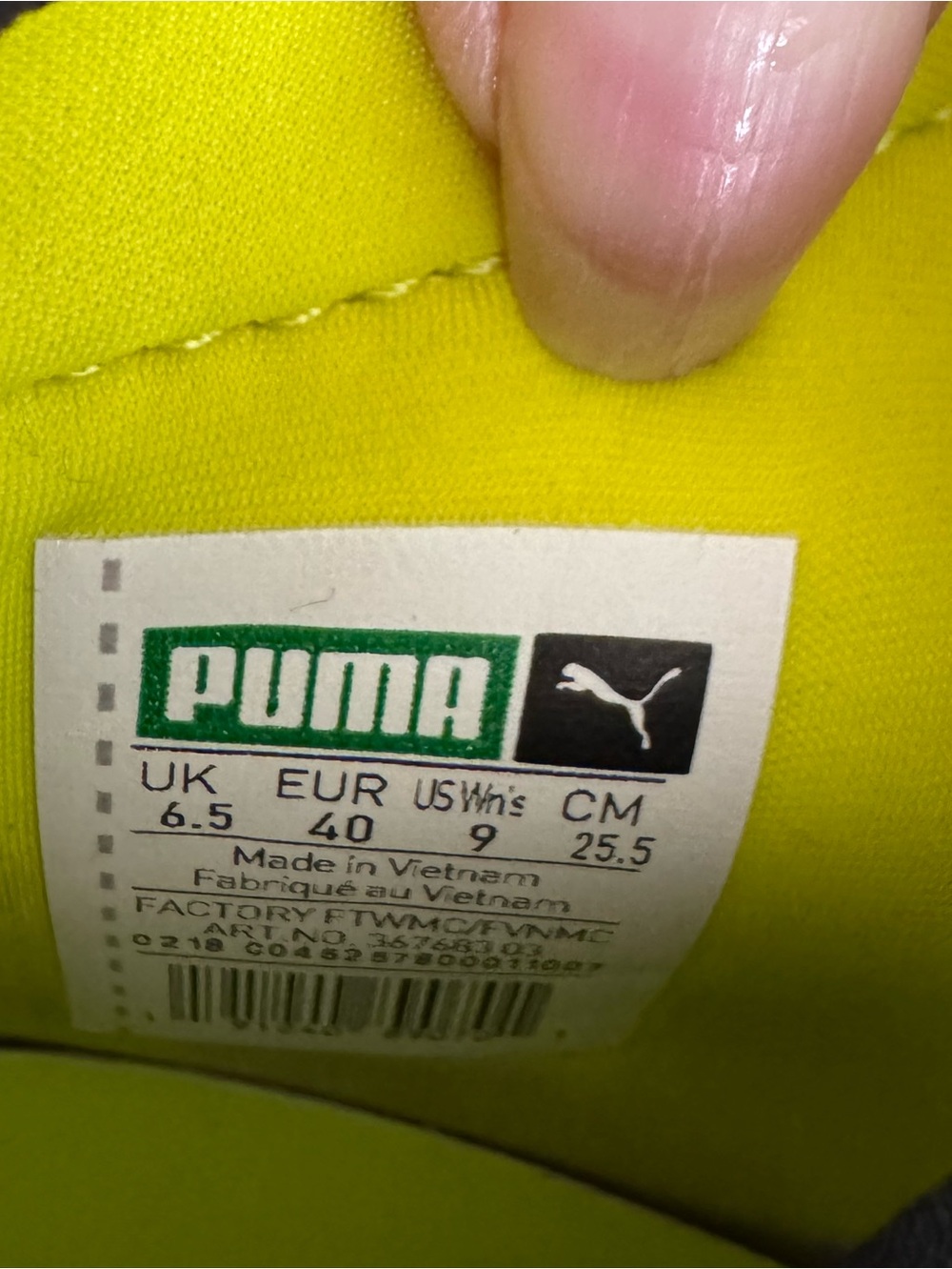 PUMA FENTY PUMA BY RIHANNA AVID UNISEX GREEN - Picture 6 of 6